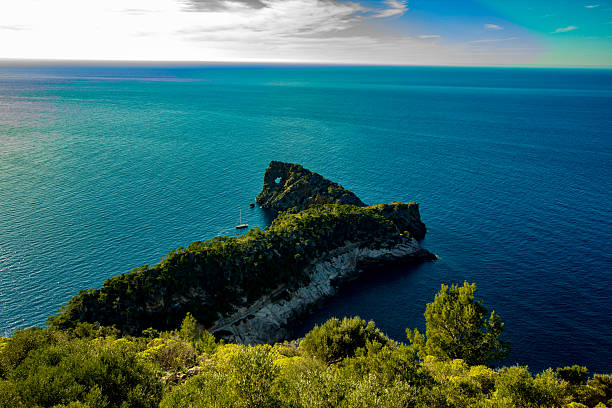 Sa Foradada Coast Mallorca View Son Marroig Mediterranean Sea Cliff - Forrest View Majorca