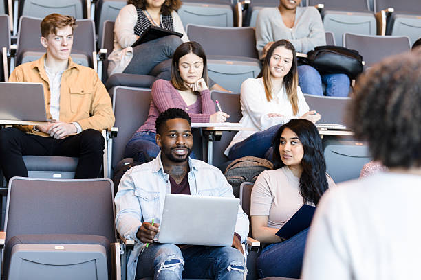 istock Diverse College Students Attentively Listening in Lecture Hall 2233376562