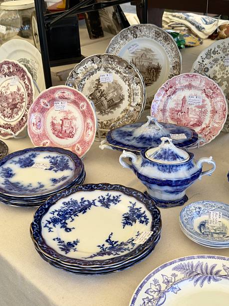 istock Antique dishes for sale 2233387057