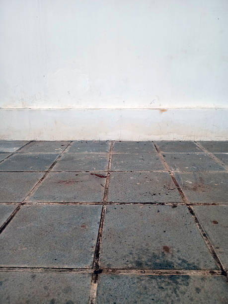istock Minimalist Tiled Floor and White Wall 2233397560
