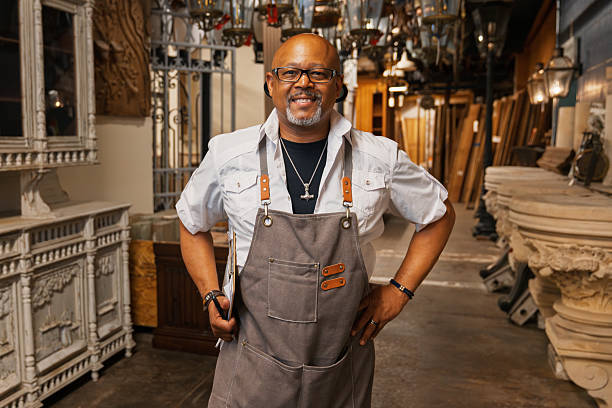 Part of a Series: Visiting an Antique Shop that offers architectural antiques and restoration services.