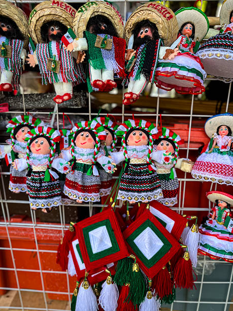 istock Mexican patriotic dolls and crafts for Independence Day celebration 2233402595