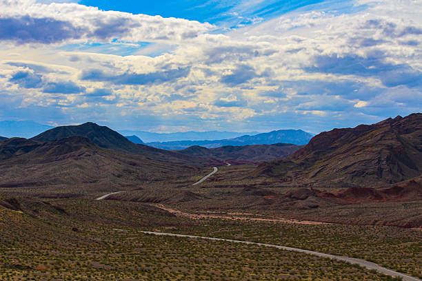 Red Rock Canyon in Las Vegas during winter