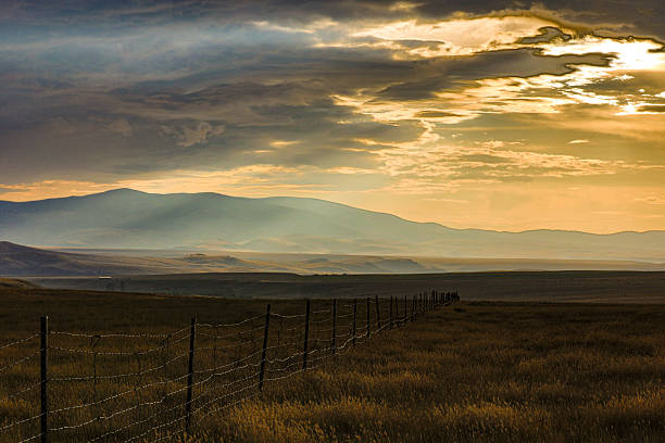 istock Montana Landscape Sunset 2233407374