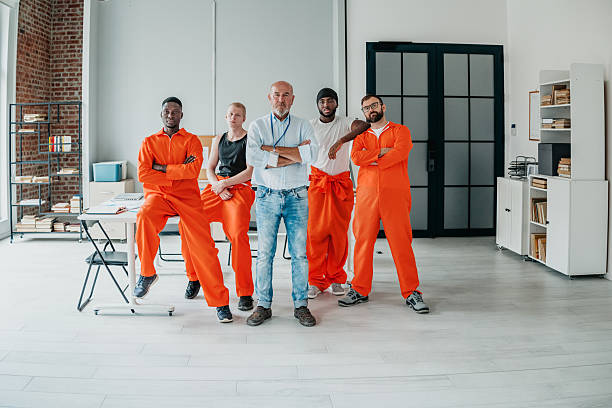 istock Prison education program fosters teamwork and determination among diverse group of students 2233407408