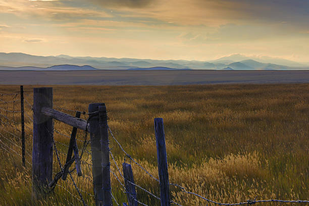 istock Montana Landscape Sunset 2233407460