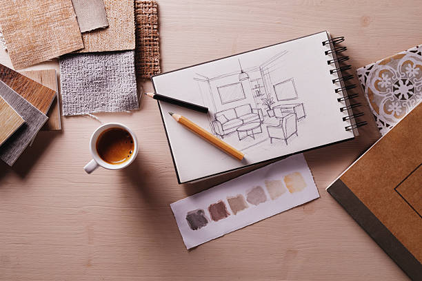 Use of earth tones in interior design