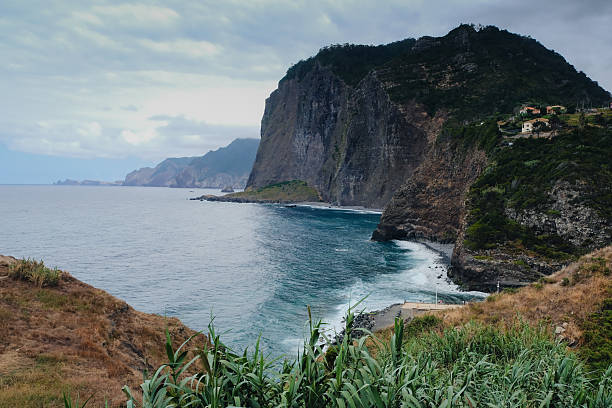 istock Dramatic landscape at the coastline of Madeira 2233408821