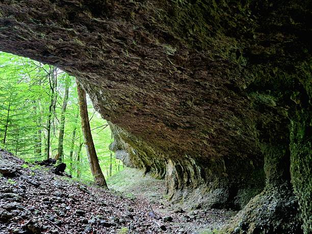 in einer Höhle in Bayern Nähe Ruhpolding