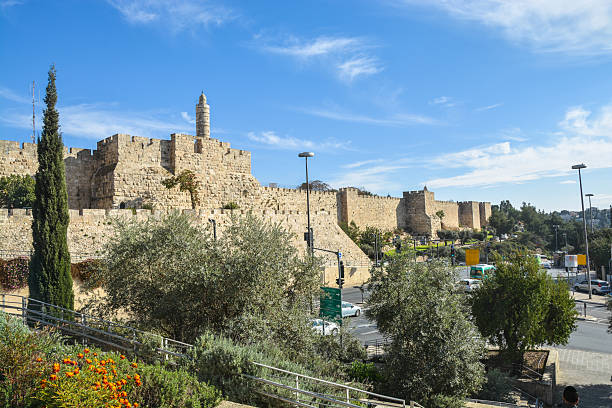 istock Jerusalem. The Walls Of The Old City. 2233411607