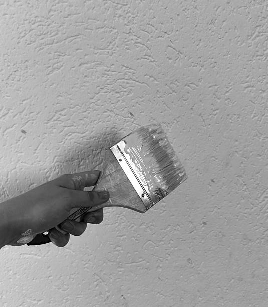 Repair, brush, roller, paint, pallet, paint walls, repair work, painter, work, construction, during repair