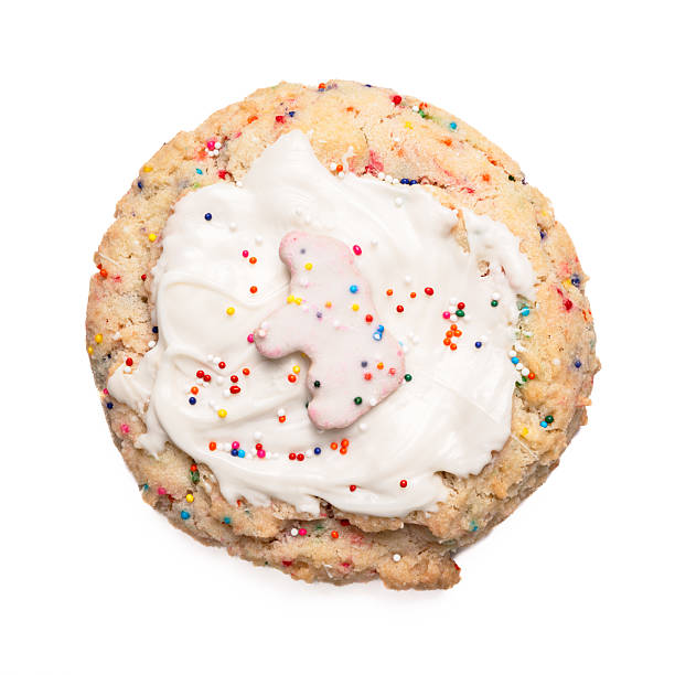 Cookie - Frosted Sugar Birthday Cake Cookie with Sprinkles