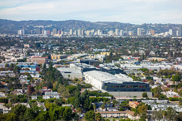istock A high-angle panoramic view of Culver City and Los Angeles 2233428024