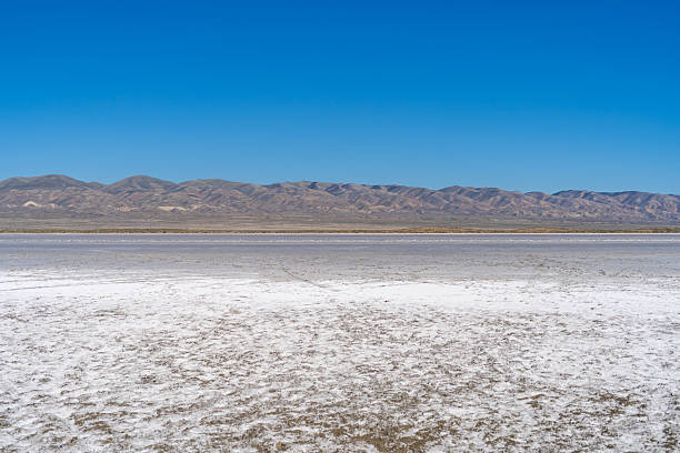 Soda Lake Salt Flats in Carrizo Plains National Monument