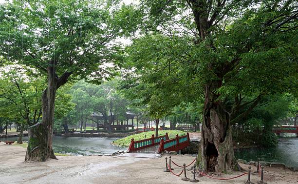 istock A quiet lake and palace on a rainy day 2233430358