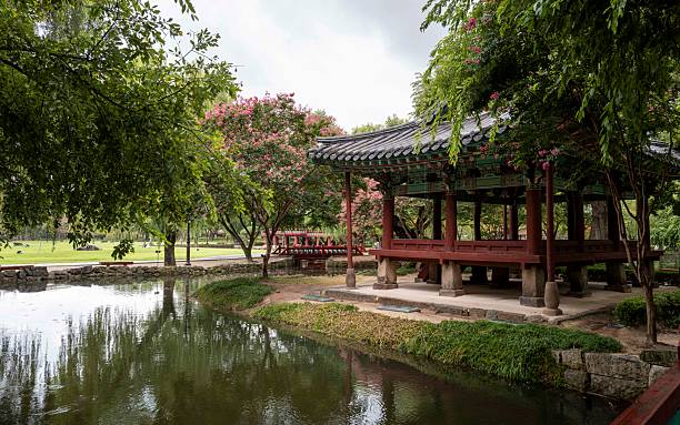 istock A quiet lake and palace on a rainy day 2233430382