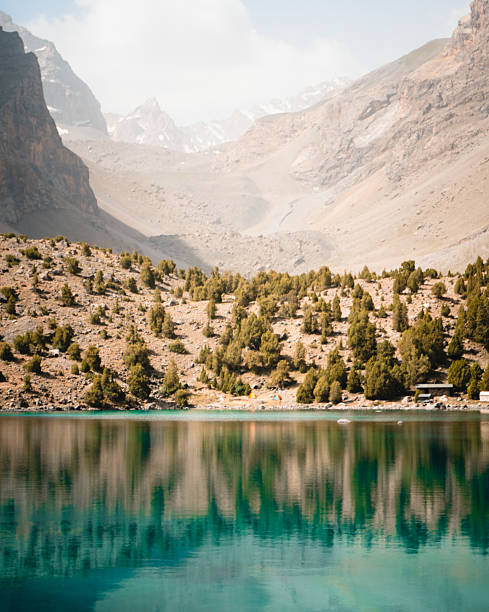 Bikepacking in the Fann mountains, Pamir-Alay mountain system in Tajikistan's Sughd Province