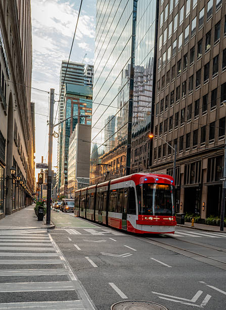 istock Downtown Toronto - Street Car (Public Transportation) 2233438867
