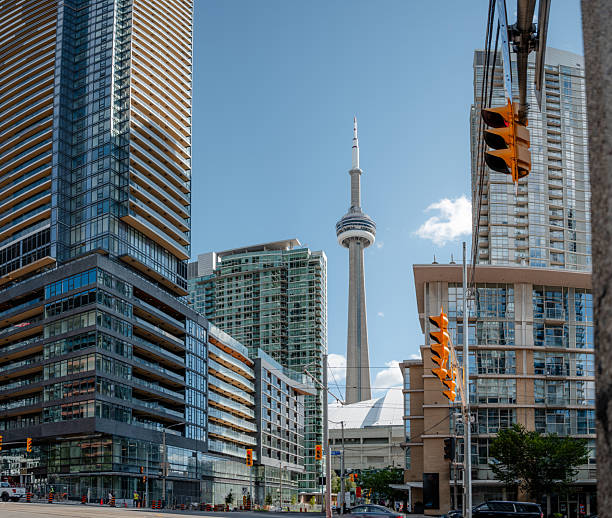 The Toronto city skyline.