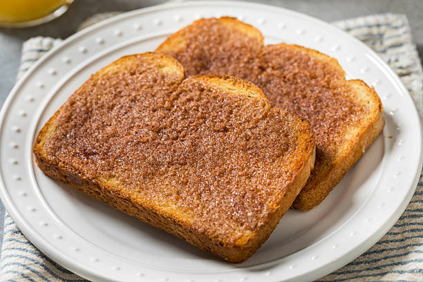 istock Homemade American Cinnamon Toast with Butter 2233446857