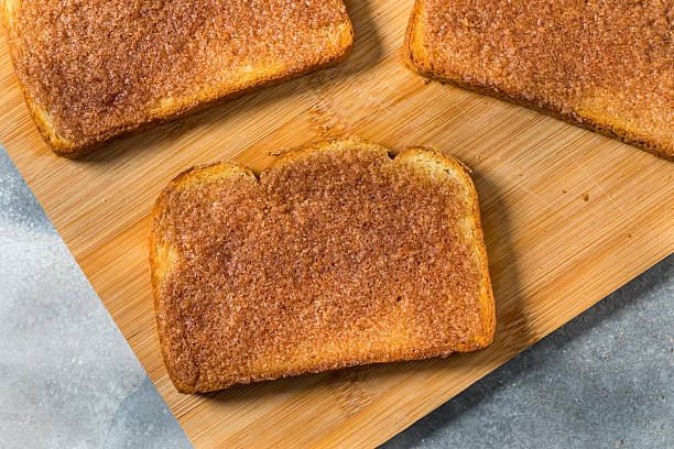 istock Homemade American Cinnamon Toast with Butter 2233446861