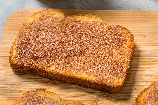istock Homemade American Cinnamon Toast with Butter 2233447073