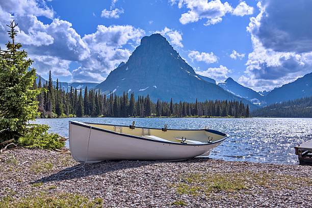istock Two Medicine Lake at Glacier National Park 2233448283