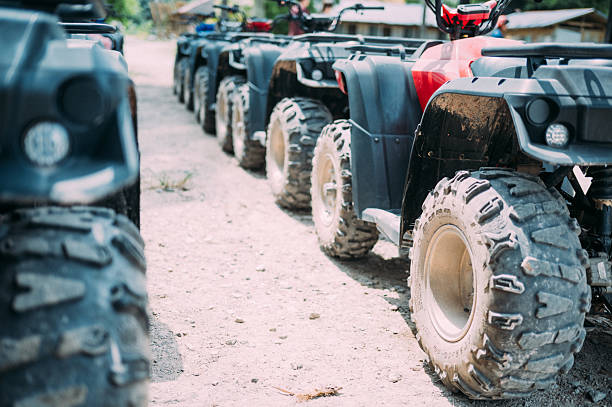 istock A row of ATV quad bikes seen up close 2233448550