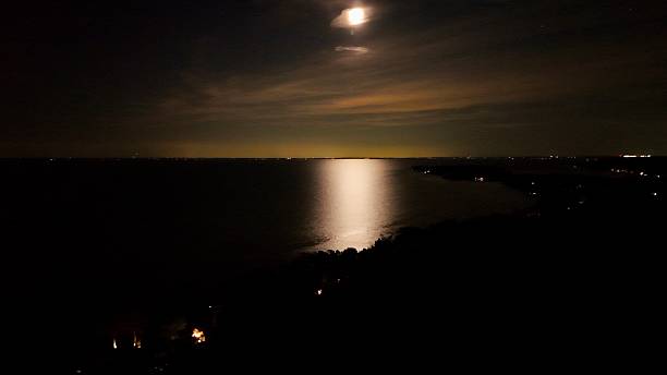 istock Orillia HD Night DJI Air 3 POV 2233449384