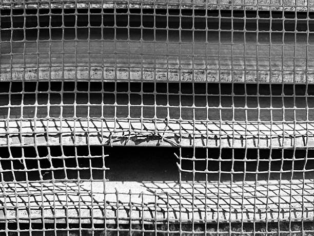 metal grate on side of building