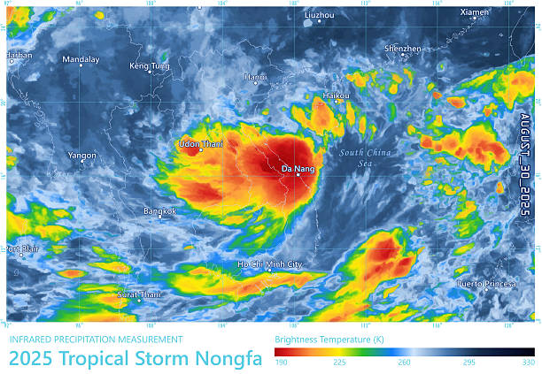 istock Tropical Storm Nongfa 20250830 Precipitation Map Vietnam 2233462254