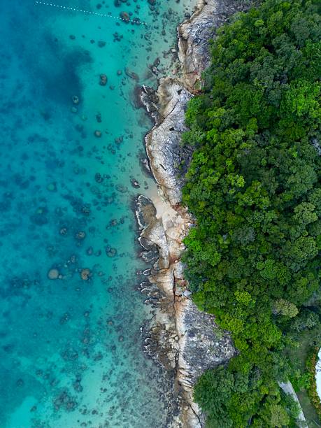 istock Malaysia bleu ocean from sky - Drone 2233468677