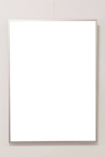 istock A blank canvas hangs on a clean, white wall in a minimalist art gallery. The simplicity encourages creativity and artistic exploration in this serene environment 2233471449