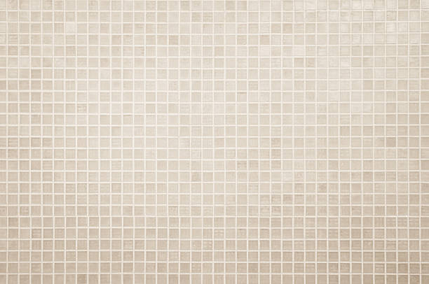 istock Cream ceramic wall and floor tiles mosaic background in bathroom and kitchen. 2233471946