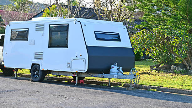 istock Caravan on the side of the road 2233480452