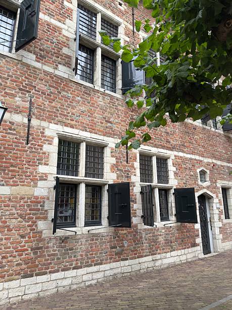 istock Casement Windows With Shutters, Middelburg, Netherlands 2233495977