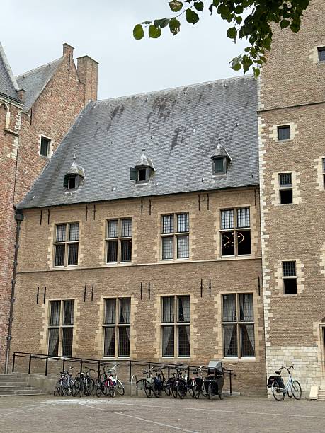istock Historic Buildings With Bicycles Out Front, Middelburg, Netherlands 2233496163