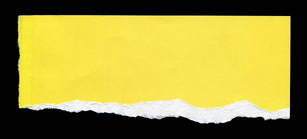 istock Cut or torn paper background textured isolated 2233496769