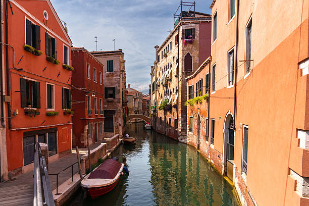 istock Canal with Colorful Buildings in Venice 2233502641