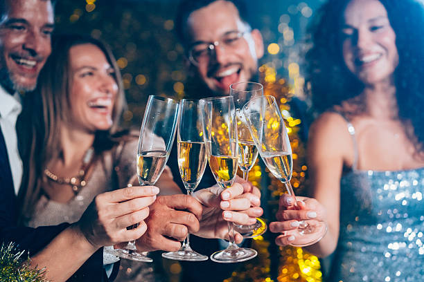 istock Friends celebrating New Year's Eve. 2233516009