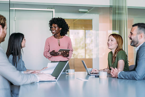 istock Business persons on meeting in the office. 2233517949