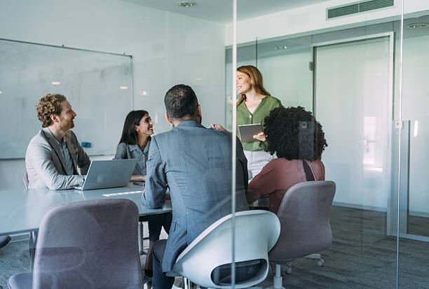 istock Business persons on meeting in the office. 2233517955