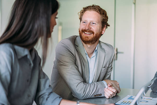 istock Business partners in meeting. 2233517957