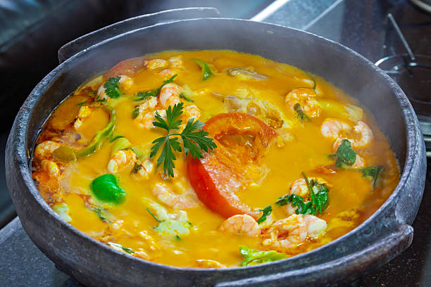 istock Brazilian shrimp and fish moqueca 2233523663