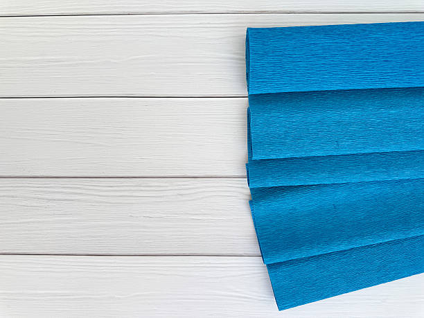 istock Dark blue crepe paper roll for crafts and decorations 2233526492