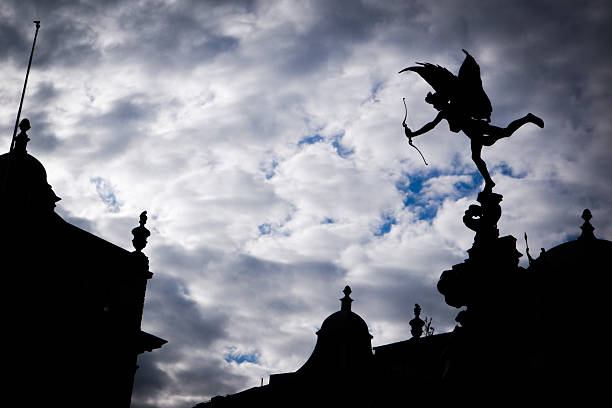 Victoria Memorial monument to Queen Victoria, located at the end of The Mall in London, England, UK by the sculptor Sir Thomas Brock.