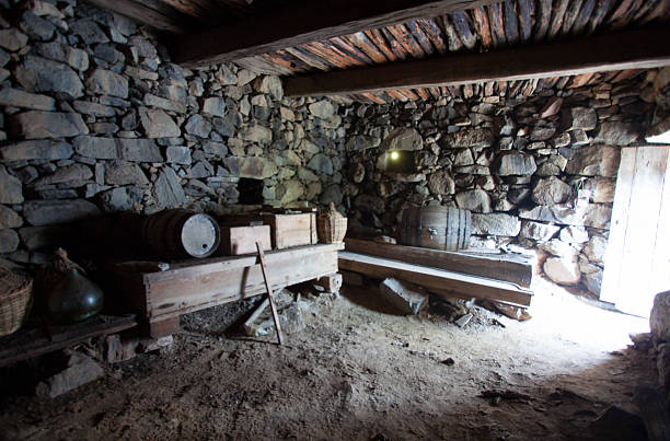 istock Traditional Interior of an Old Corsican Sheepfold 2233539481