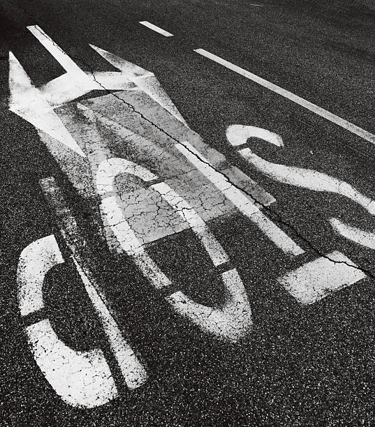 istock Abstract Urban Street Markings 2233544033