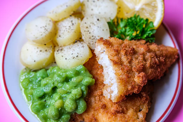 Baked turbot on crushed potatoes with a mayonnaise dressing