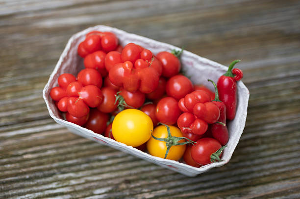 homegrown tomatoes, ripe tomatoes, fresh tomatoes, red tomatoes, wooden crate, harvest, vegetable box, farm produce, garden vegetables, organic, healthy eating,
